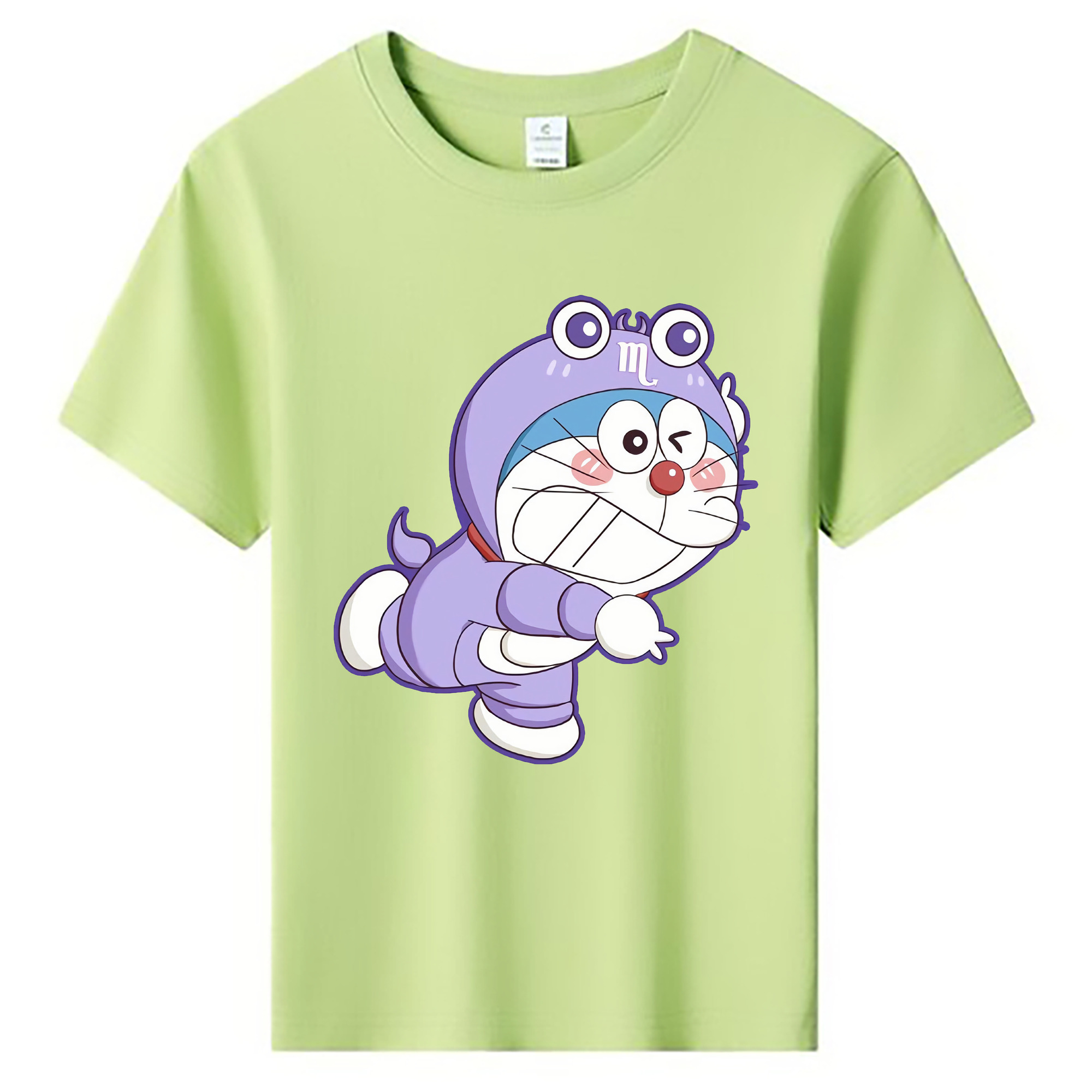 （画像用） ドラえもん Doraemon 綿100％キッズTシャツ（フロントプリント）